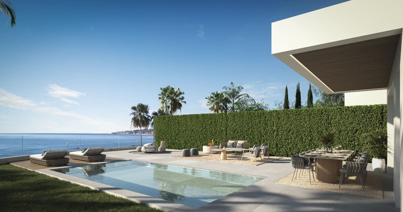 Chalet de 3 habitaciones en Mijas Costa en venta con piscina - 1.690.000 € (Ref: 7889950)