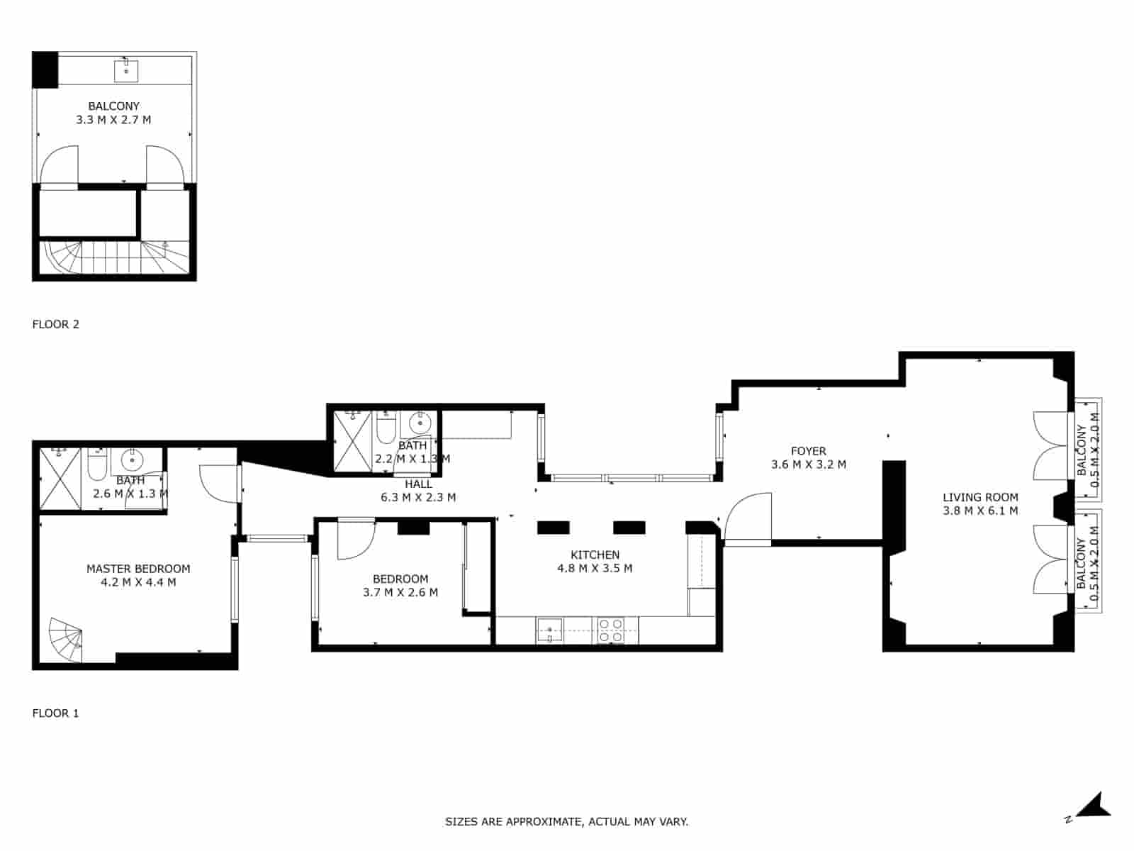 2 soveværelse Lejlighed til salg i Malaga by - € 585.000 (Ref: 8025240)