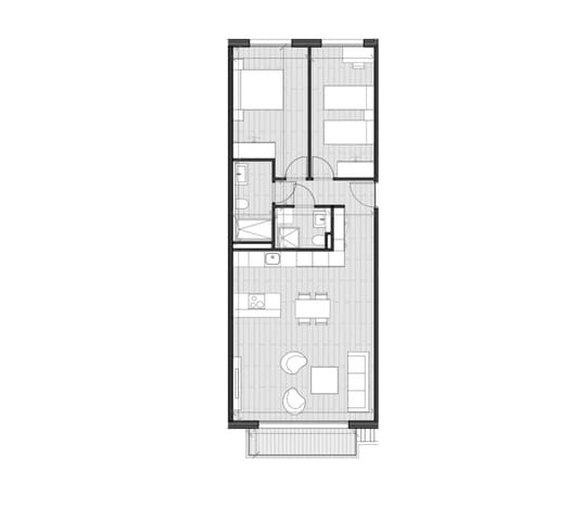 2 makuuhuone Huoneisto myytävänä paikassa Los Pacos, Fuengirola mukana uima-altaan - 298 000 € (Ref: 8062311)