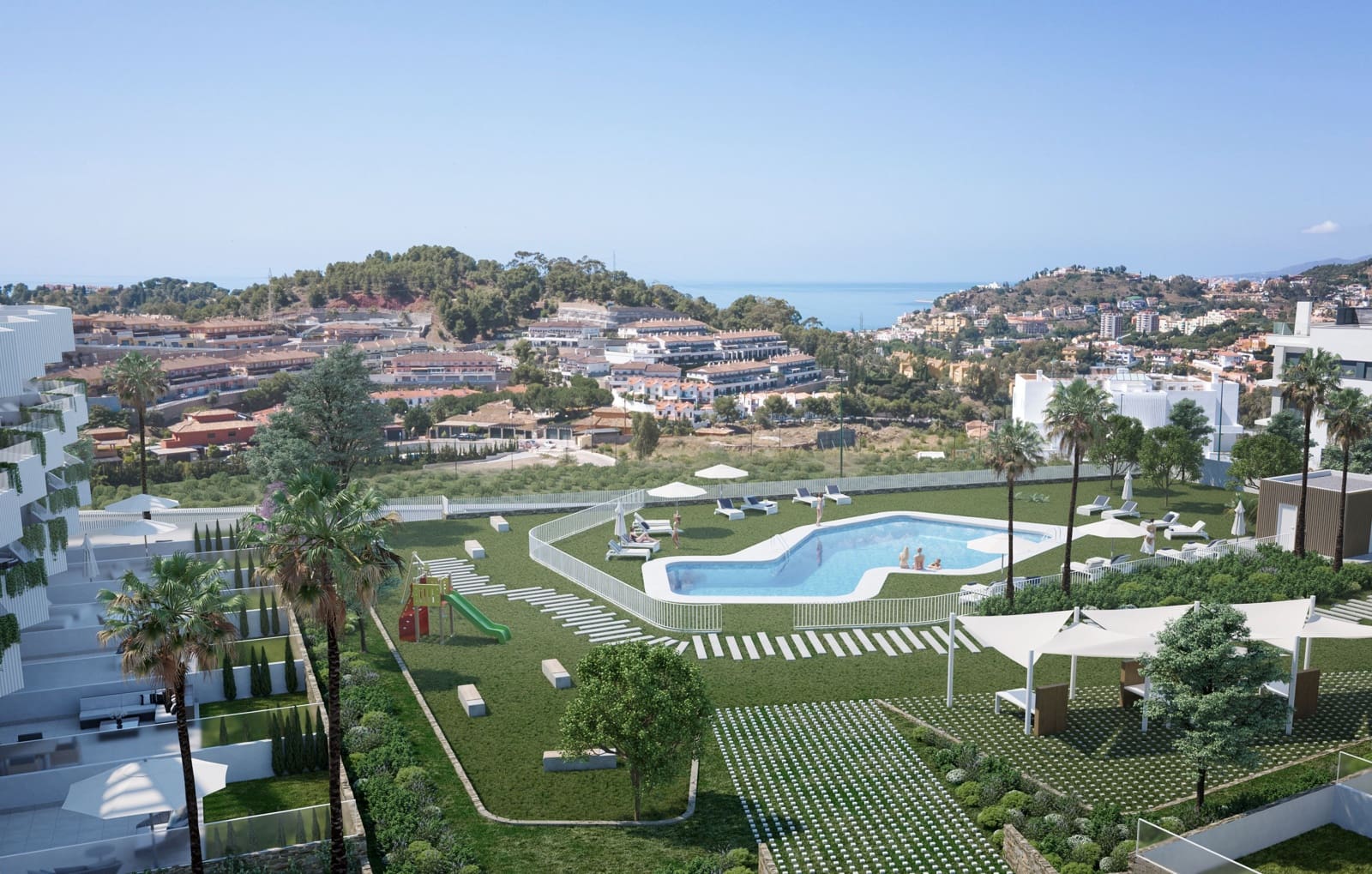 3 soverom Leilighet til salgs i Malaga by med svømmebasseng - € 755 000 (Ref: 8069302)