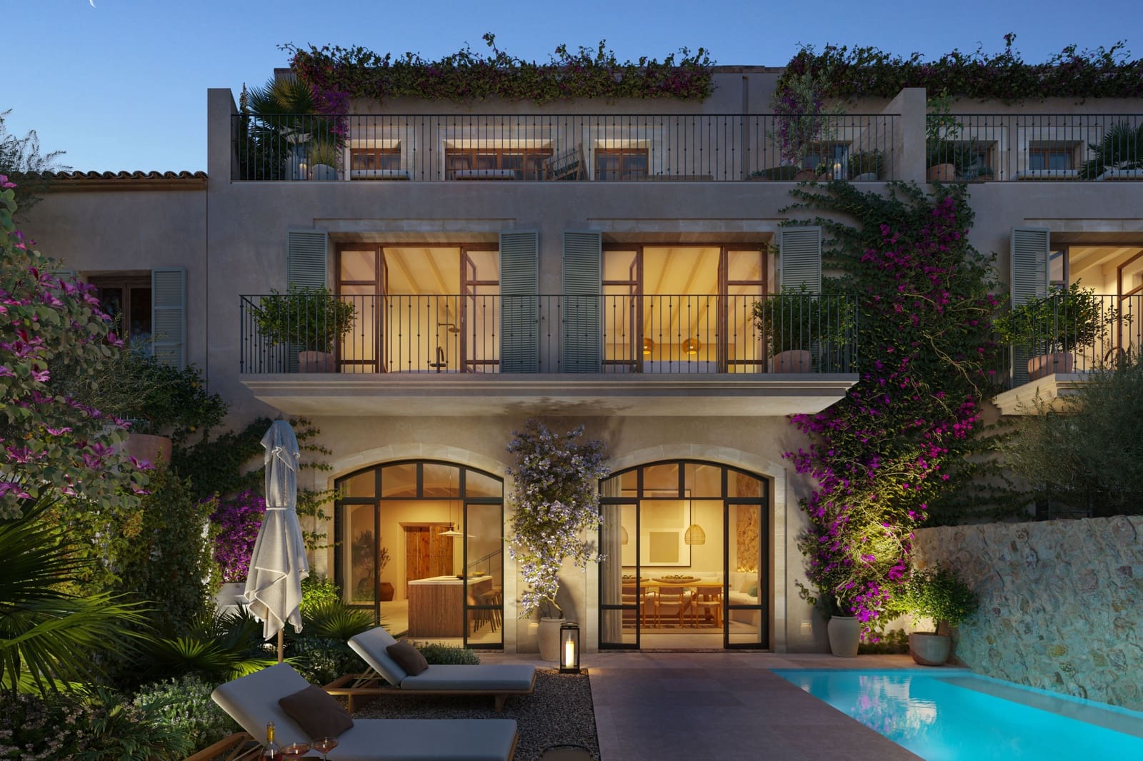 3 soveværelse Byhus til salg i Santa Maria del Cami med swimmingpool - € 2.150.000 (Ref: 8071706)