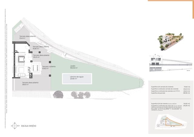 3 Zimmer Doppelhaus zu verkaufen in El Limonar, Málaga Stadt mit Pool - 1.650.000 € (Ref: 8141978)