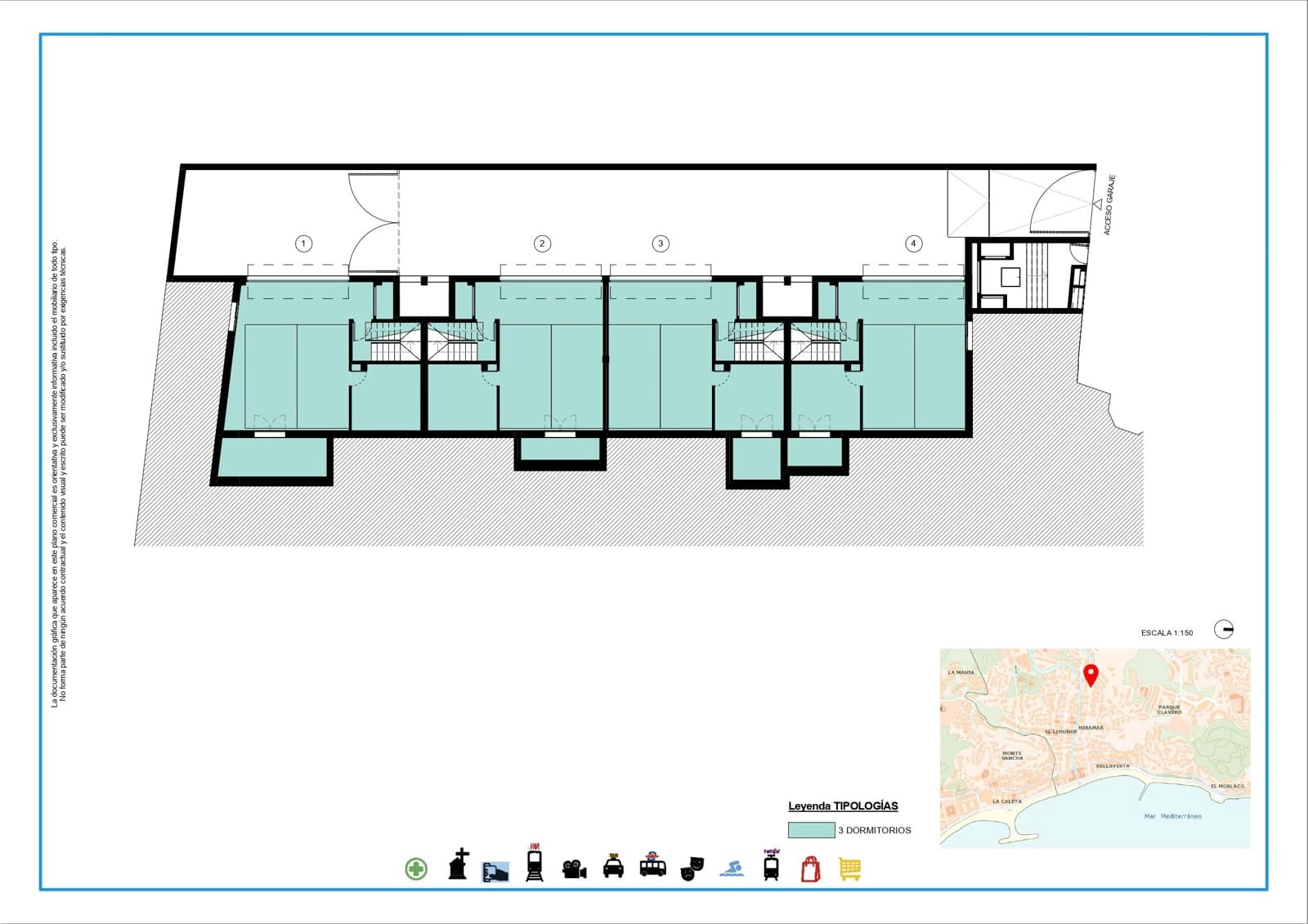 3 soveværelse Byhus til salg i Malaga by med swimmingpool - € 1.750.000 (Ref: 8161392)