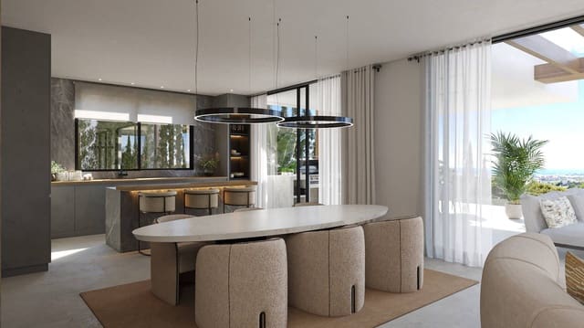 3 makuuhuone Huvila myytävänä paikassa New Golden Mile, Estepona mukana uima-altaan - 2 650 000 € (Ref: 8262962)