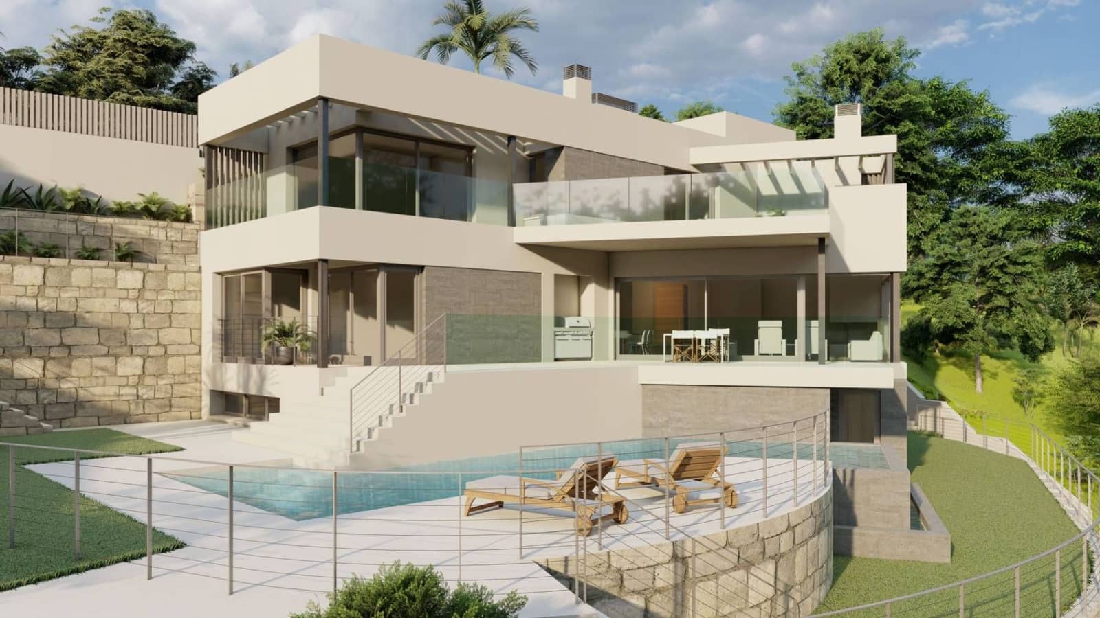 Villa for sale in Mijas with pool - € 1,459,000 (Ref: 8334948)