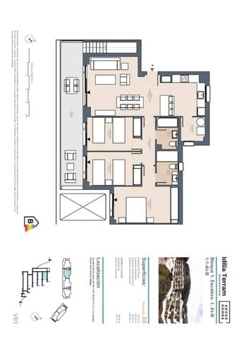 3 makuuhuone Huoneisto myytävänä paikassa Rincón de la Victoria mukana uima-altaan - 665 000 € (Ref: 8396190)