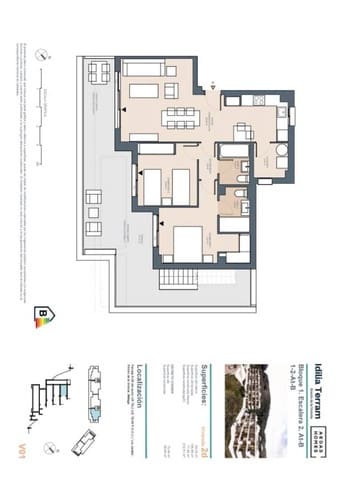 2 soveværelse Penthouse til salg i Rincón de la Victoria med swimmingpool - € 564.000 (Ref: 8396194)