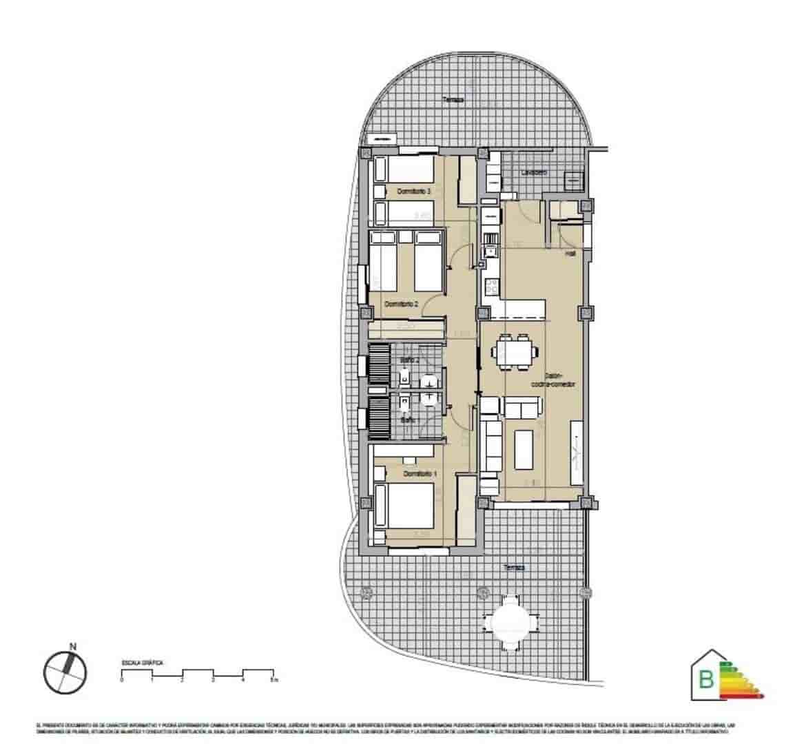 3 soveværelse Lejlighed til salg i Benalmadena med swimmingpool - € 415.000 (Ref: 8410688)
