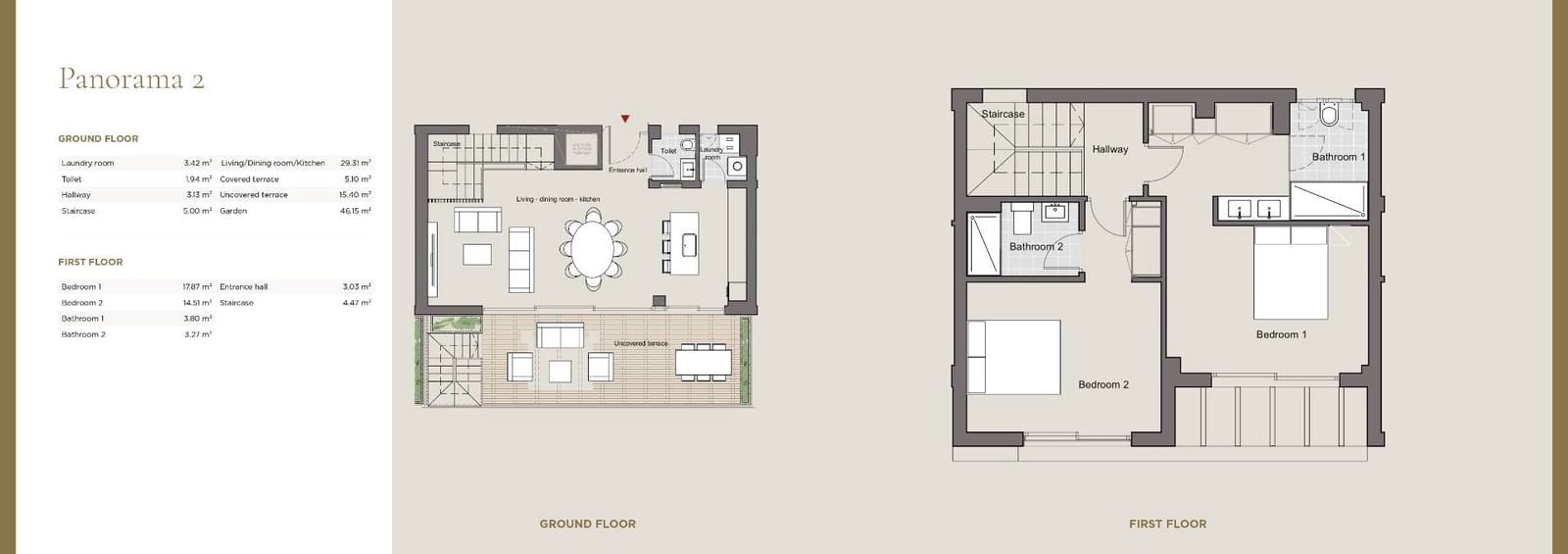 2 soveværelse Byhus til salg i Mijas Costa med swimmingpool - € 550.000 (Ref: 8416299)