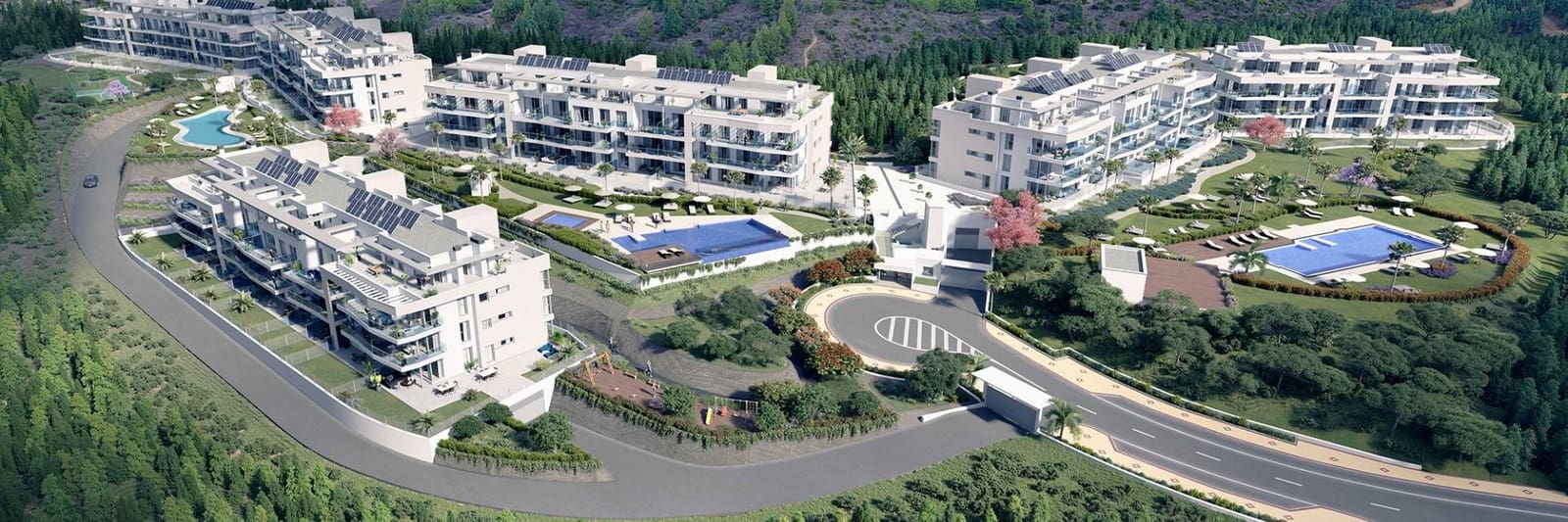 2 bedroom Apartment for sale in Mijas Costa with pool - € 465,800 (Ref: 8420516)