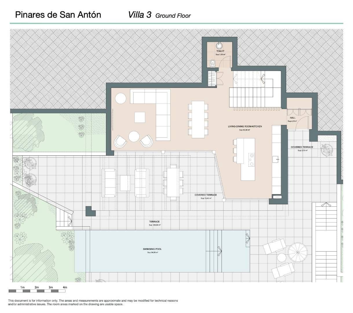 4 soveværelse Byhus til salg i Malaga by med swimmingpool - € 2.600.000 (Ref: 8441132)