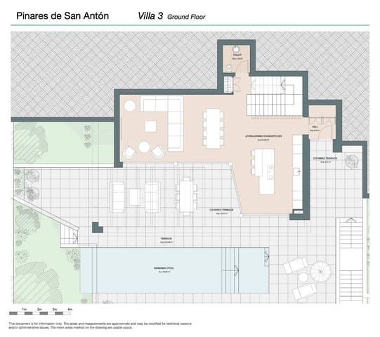 4 soveværelse Byhus til salg i Pinares de San Antón, Málaga by med swimmingpool - € 2.600.000 (Ref: 8441132)
