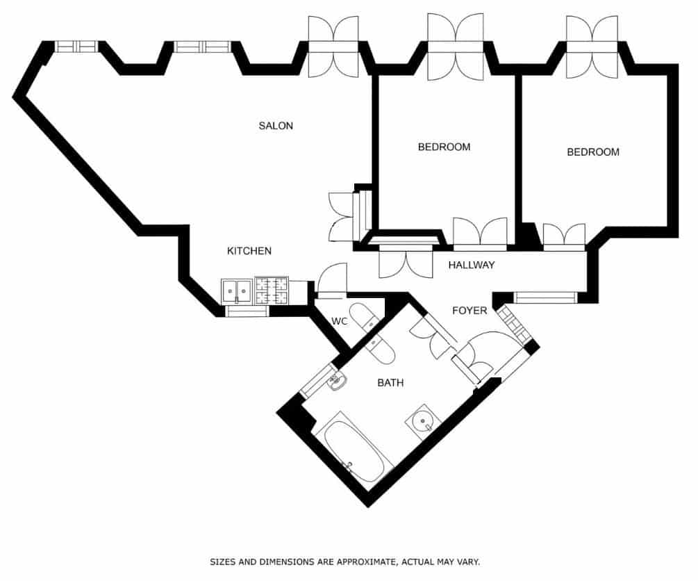 2 slaapkamer Appartement te koop in Malaga stad - € 560.000 (Ref: 8553051)