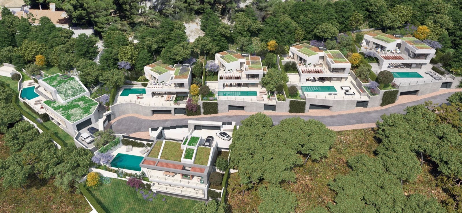 4 soveværelse Byhus til salg i Malaga by med swimmingpool - € 2.600.000 (Ref: 8577840)