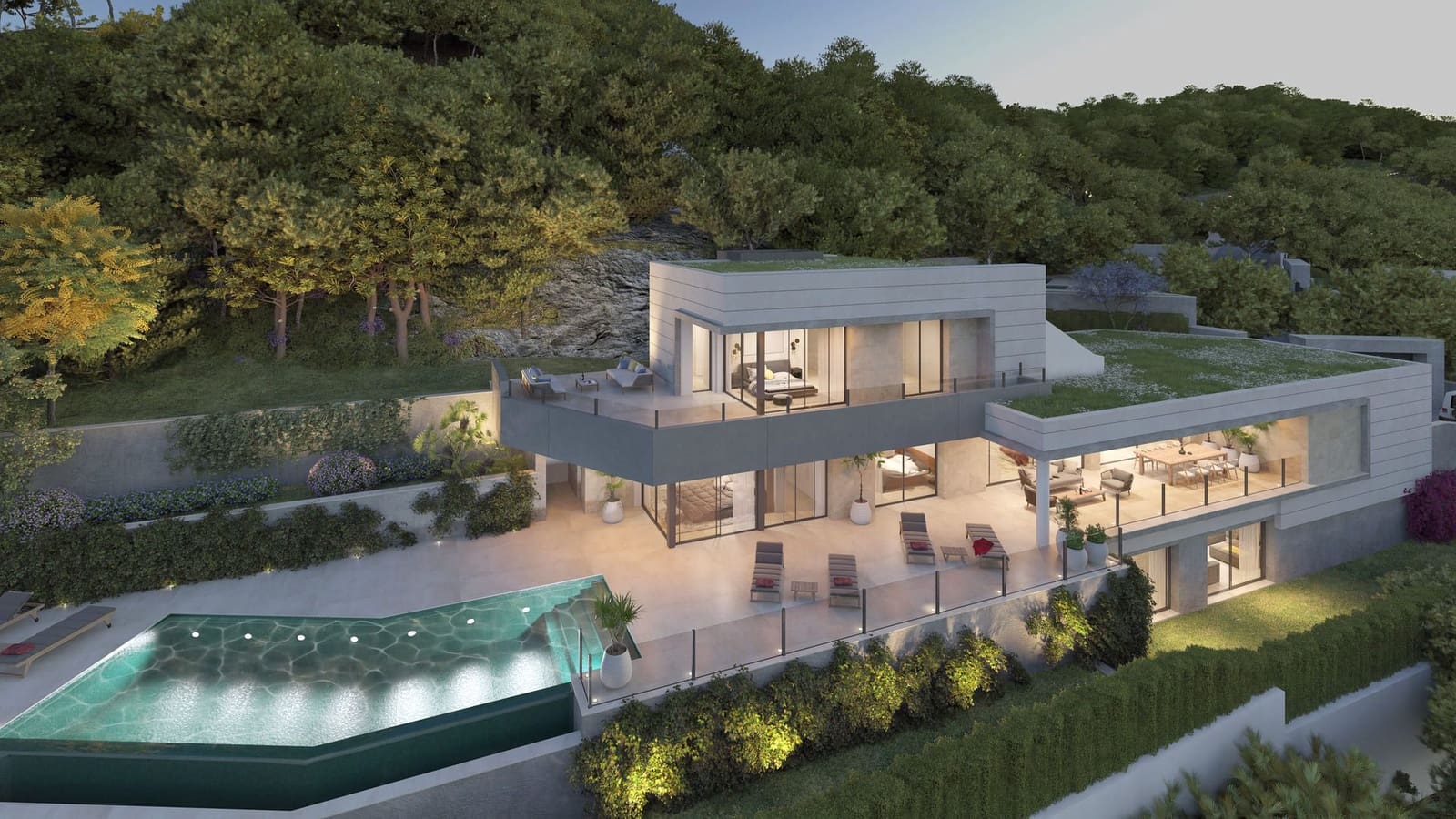 5 soveværelse Byhus til salg i Malaga by med swimmingpool - € 4.800.000 (Ref: 8577841)