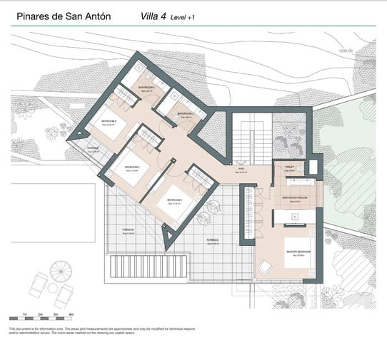 4 makuuhuone Omakotitalo myytävänä paikassa Pinares de San Antón, Málaga kaupunki mukana uima-altaan - 2 400 000 € (Ref: 8577842)