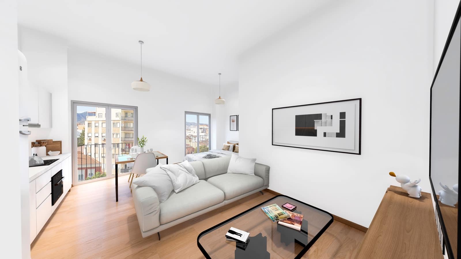 2 soveværelse Lejlighed til salg i Malaga by - € 375.000 (Ref: 8771140)