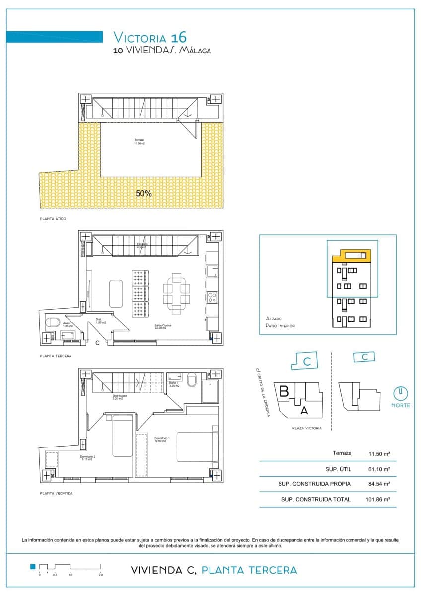 2 soverom Leilighet til salgs i Malaga by - € 390 000 (Ref: 8771141)