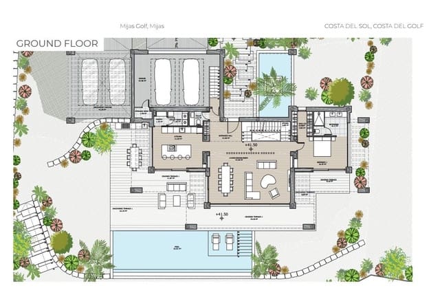 4 sovrum Villa till salu i Mijas Costa, Mijas - 2 360 000 € (Ref: 8788051)
