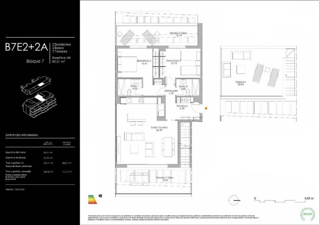 2 sovrum Lägenhet till salu i Estepona med pool - 619 000 € (Ref: 8846107)