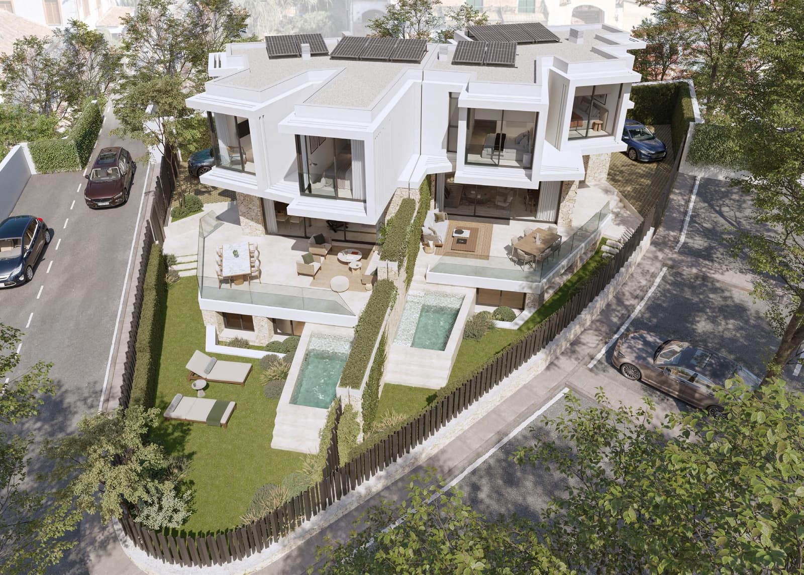 3 soveværelse Byhus til salg i Malaga by med swimmingpool - € 1.470.000 (Ref: 8851052)