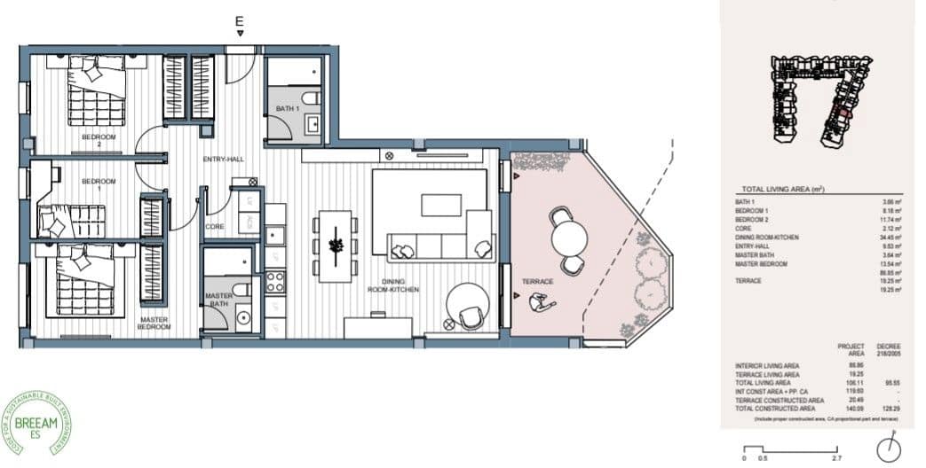 3 bedroom Apartment for sale in Mijas Costa with pool - € 480,000 (Ref: 8864196)