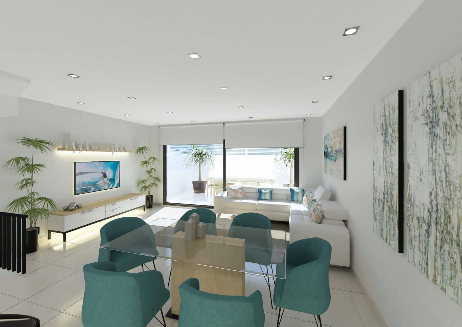 3 bedroom Townhouse for sale in Mijas Costa - € 445,000 (Ref: 8895647)