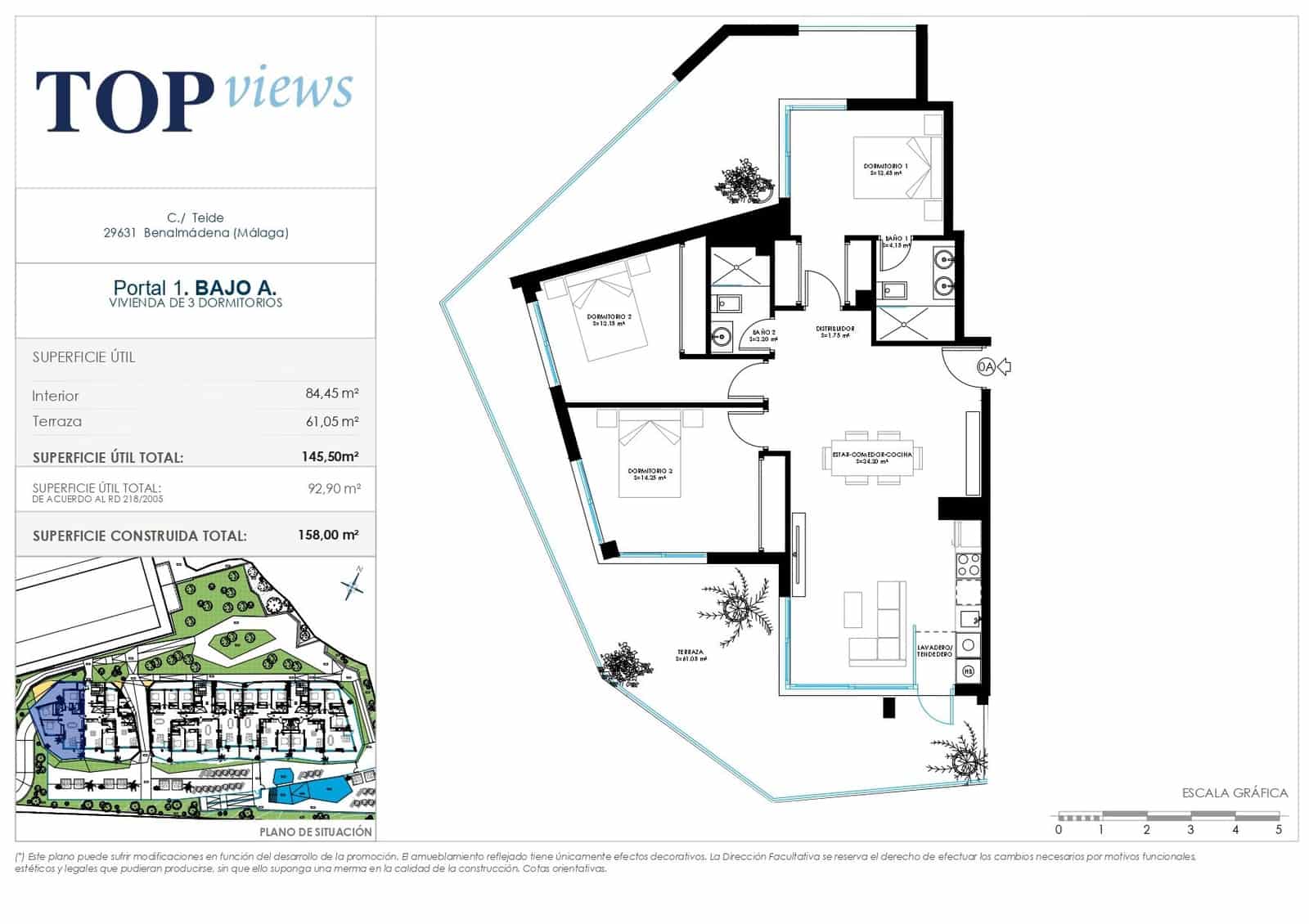 3 soverom Leilighet til salgs i Benalmadena med svømmebasseng - € 457 000 (Ref: 8967493)