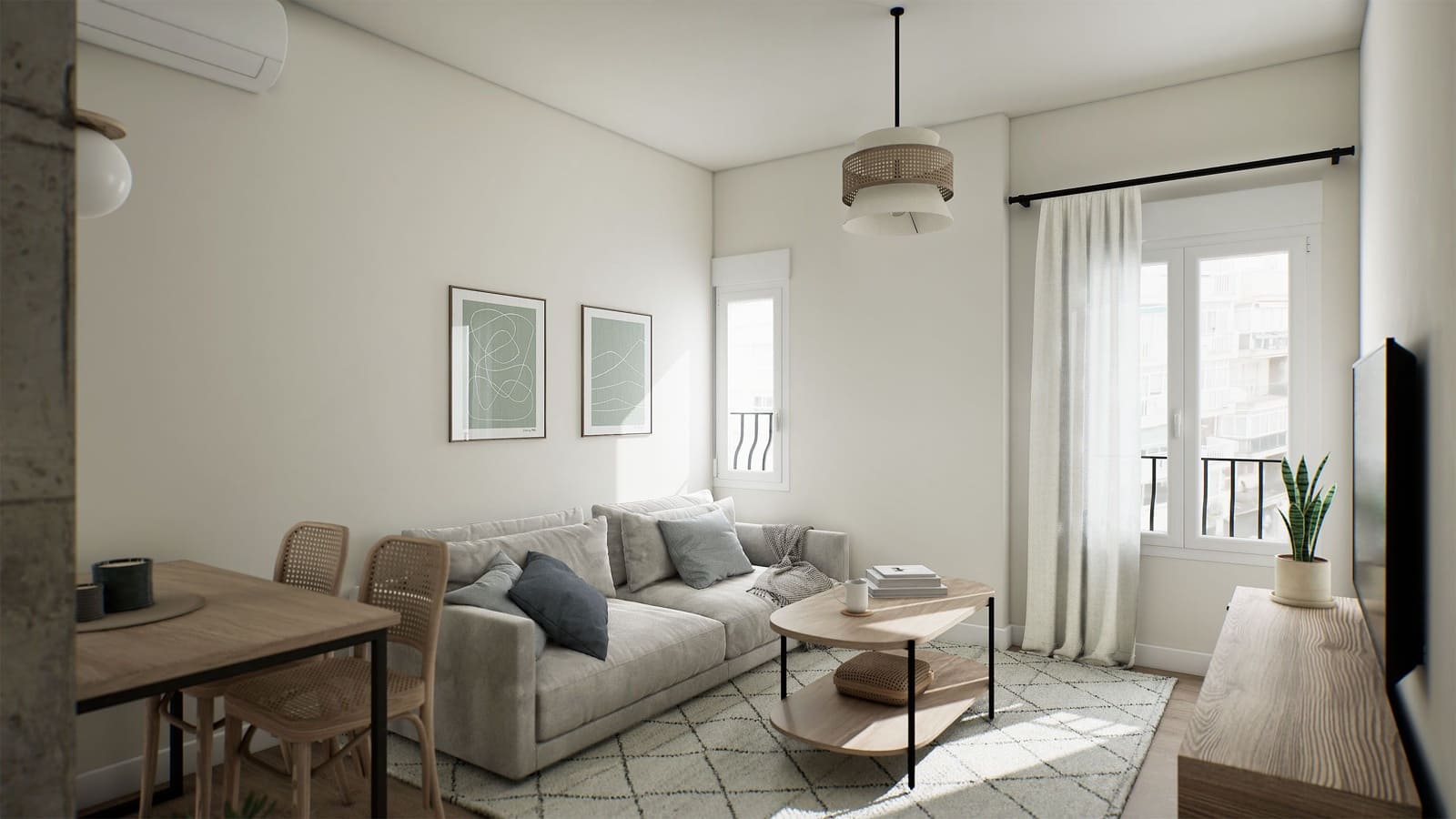 3 soveværelse Lejlighed til salg i Malaga by - € 290.000 (Ref: 8969553)