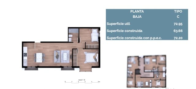2 Zimmer Apartment zu verkaufen in El Ejido, Málaga Stadt - 308.000 € (Ref: 8996300)