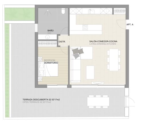 2 camera da letto Appartamento in vendita in Son Armadans, Palma de Mallorca - 720.000 € (Rif: 9075670)