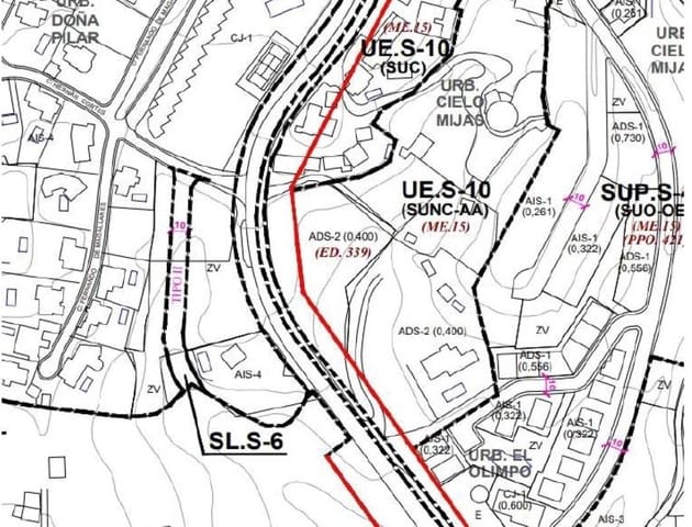 Tontti myytävänä paikassa Mijas pueblo, Mijas - 1 700 000 € (Ref: 9103137)