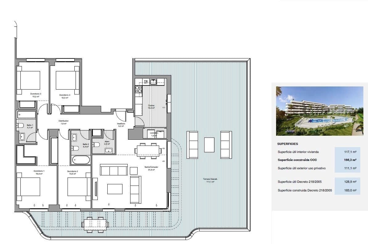Takvåning till salu i Torremolinos - 1 450 000 € (Ref: 9111601)