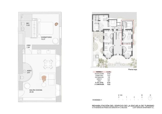 1 sypialnia Apartament na sprzedaż w Monte Sancha, Miasto Málaga - 783 680 € (Ref: 9127521)