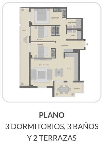 3 sovrum Lägenhet till salu i Rodeo Alto - Guadaiza - La Campana, Marbella med pool - 549 900 € (Ref: 9159023)