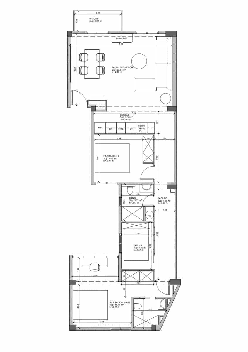 3 soverom Leilighet til salgs i Palma de Mallorca - € 379 000 (Ref: 9191763)