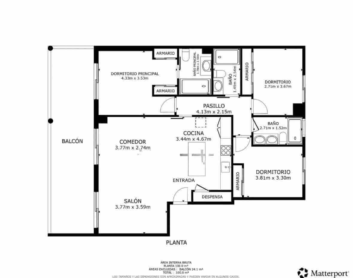 3 soveværelse Lejlighed til salg i Fuengirola med swimmingpool - € 589.000 (Ref: 9234919)