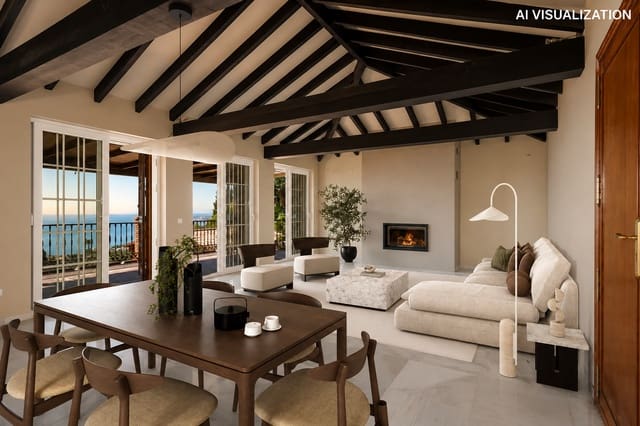 5 soverom Villa til salgs i La Capellanía - El Higuerón, Benalmádena med svømmebasseng garasje - € 1 795 000 (Ref: 9235826)