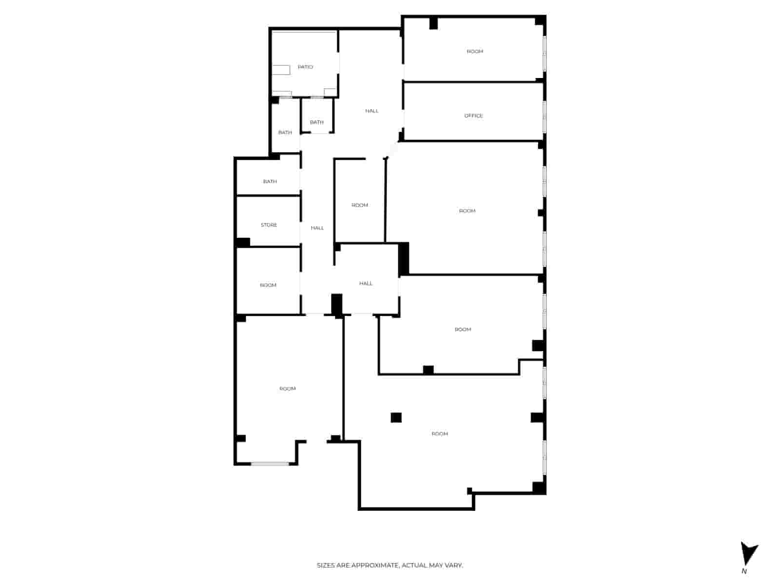 6 sovrum Kontor till salu i Malaga stad - 1 500 000 € (Ref: 9353946)