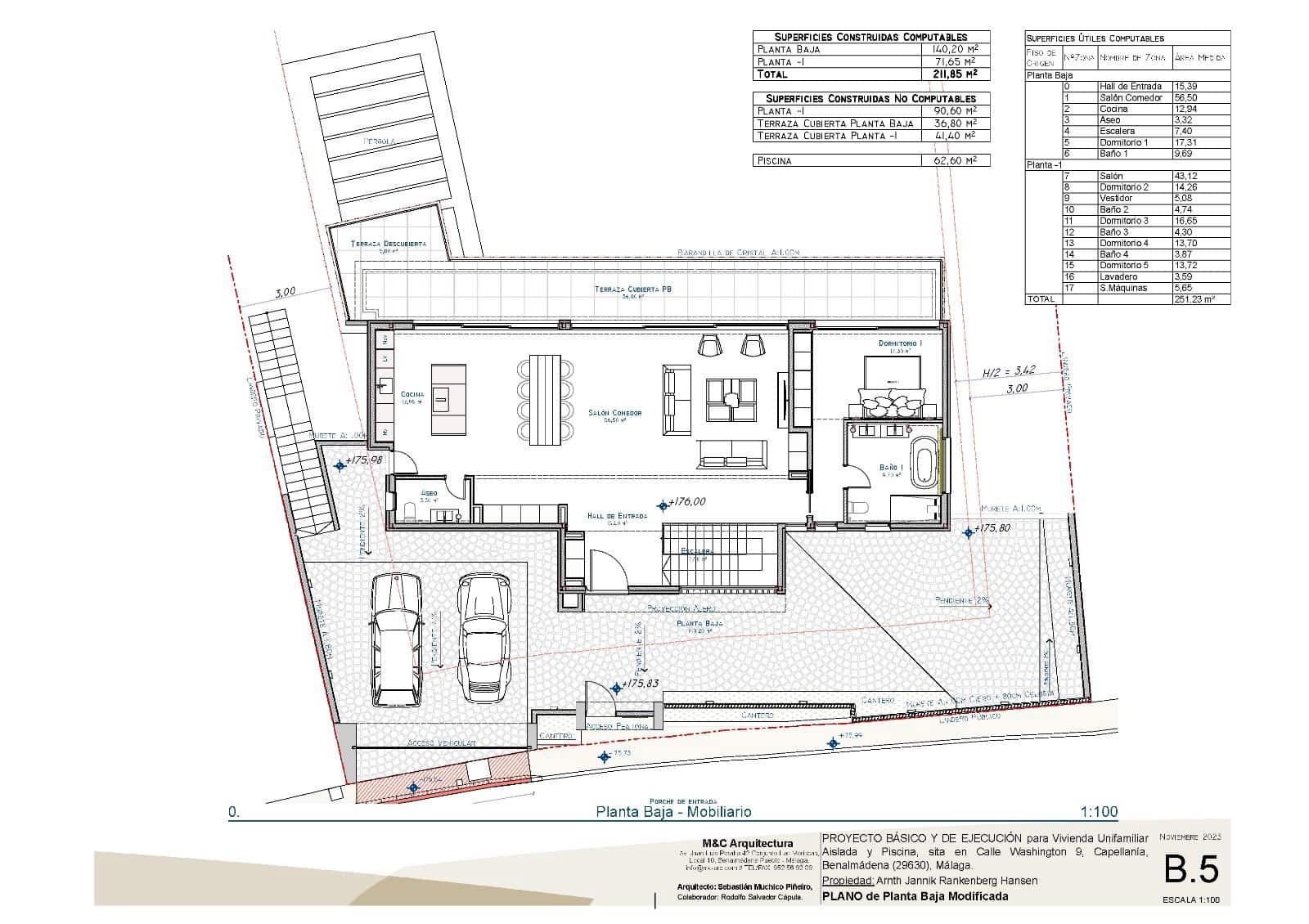 5 sypialnia Willa na sprzedaż w Benalmadena z basenem - 3 300 000 € (Ref: 9383825)