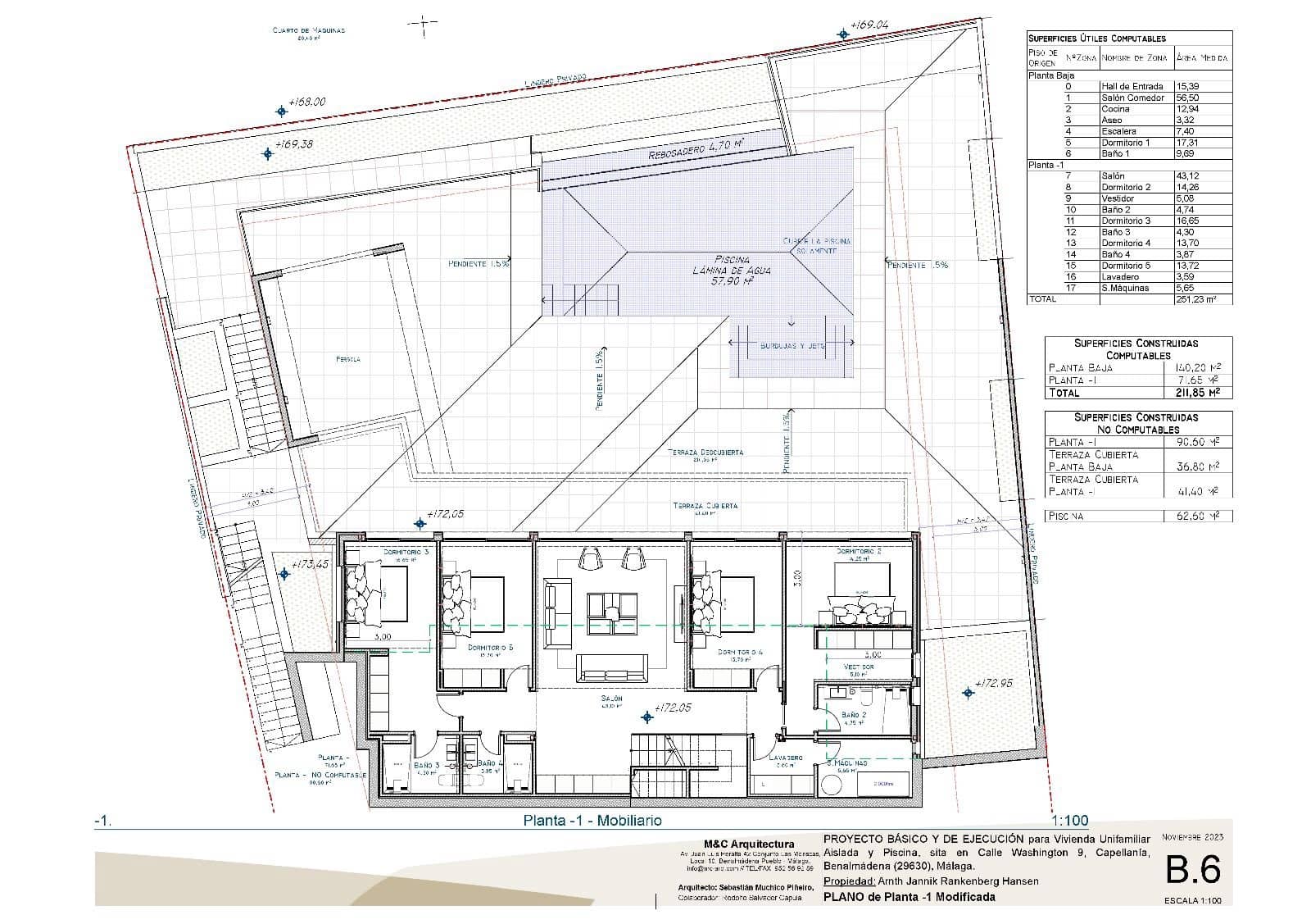 5 sypialnia Willa na sprzedaż w Benalmadena z basenem - 3 300 000 € (Ref: 9383825)