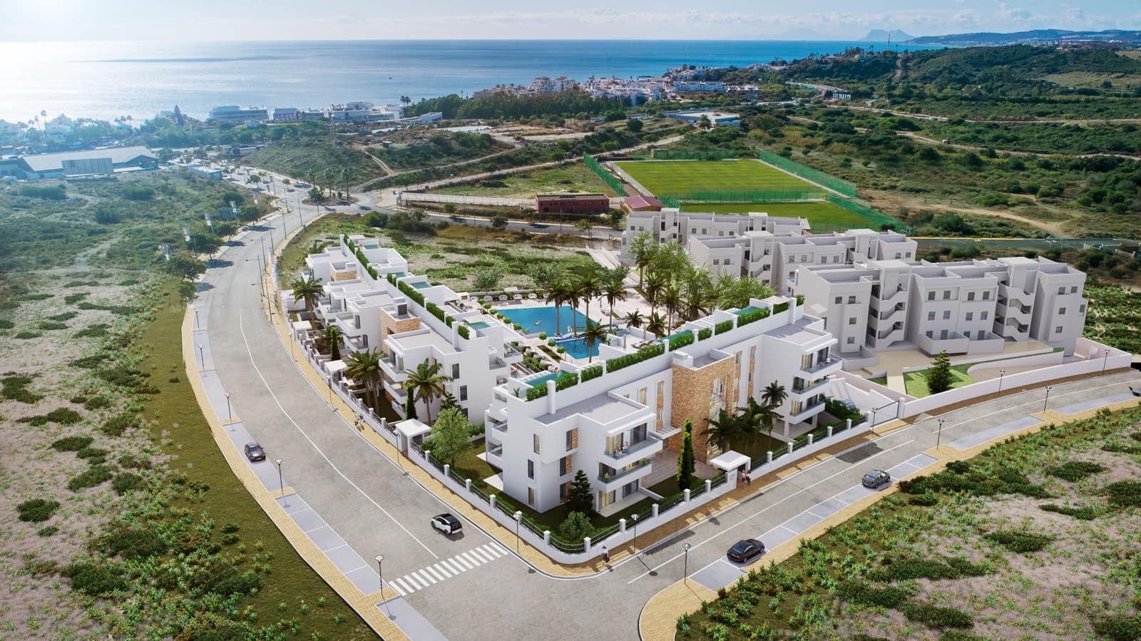 2 makuuhuone Kattohuoneisto myytävänä paikassa Estepona mukana uima-altaan - 975 000 € (Ref: 9400905)