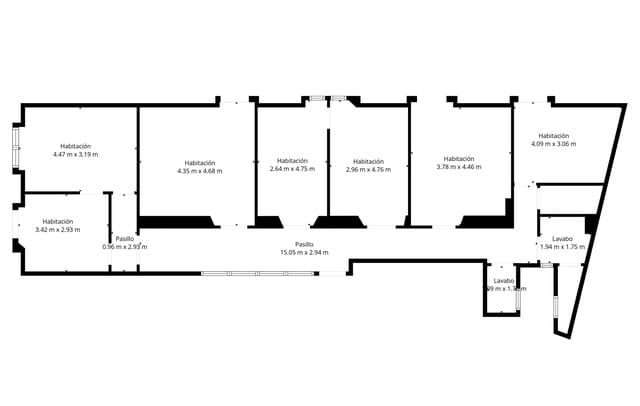 6 bedroom Office for sale in Centro Historico, Málaga city - € 1,600,000 (Ref: 9432718)