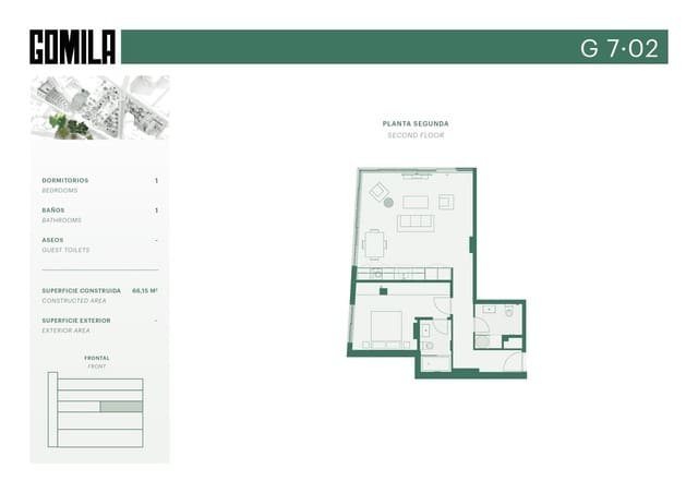 1 bedroom Apartment for rent in El Terreno, Palma de Mallorca with pool - € 1,600 (Ref: 9434938)