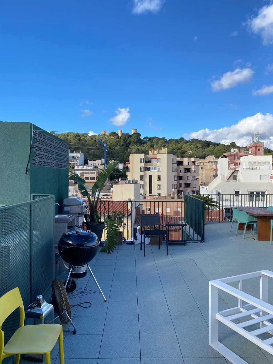 1 makuuhuone Huoneisto vuokrattavana paikassa Palma de Mallorca mukana uima-altaan - 1 600 € (Ref: 9434938)