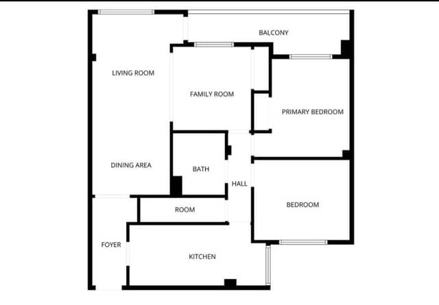 3 makuuhuone Asunto myytävänä paikassa Centro ciudad, Fuengirola mukana uima-altaan - 330 000 € (Ref: 9500935)