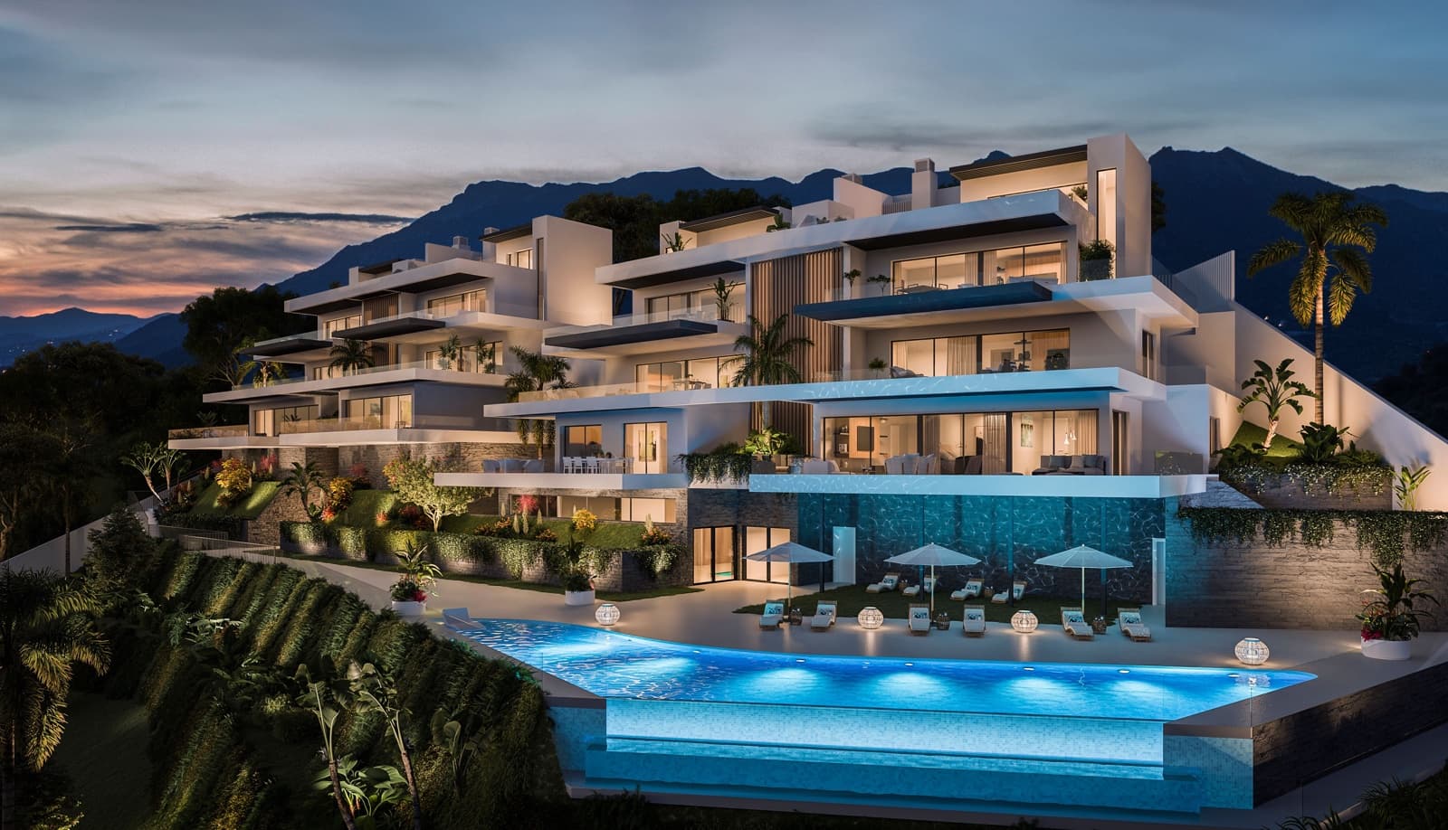 3 quarto Apartamento para venda em Nerja com piscina - 985 000 € (Ref: 9503079)