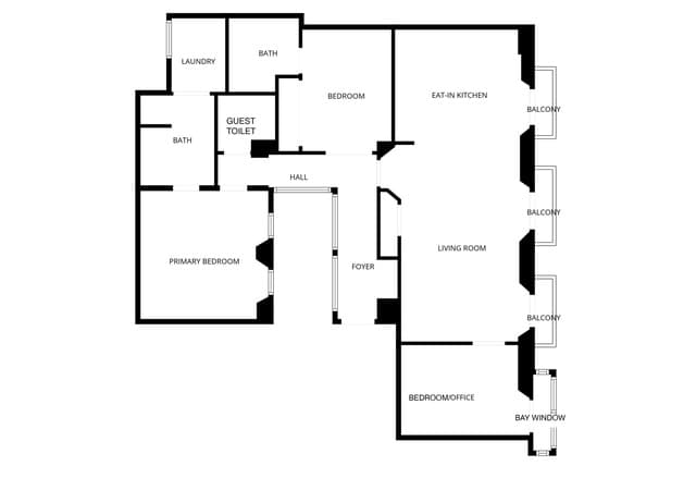 3 Zimmer Apartment zu verkaufen in Centro Historico, Málaga Stadt - 799.000 € (Ref: 9535260)