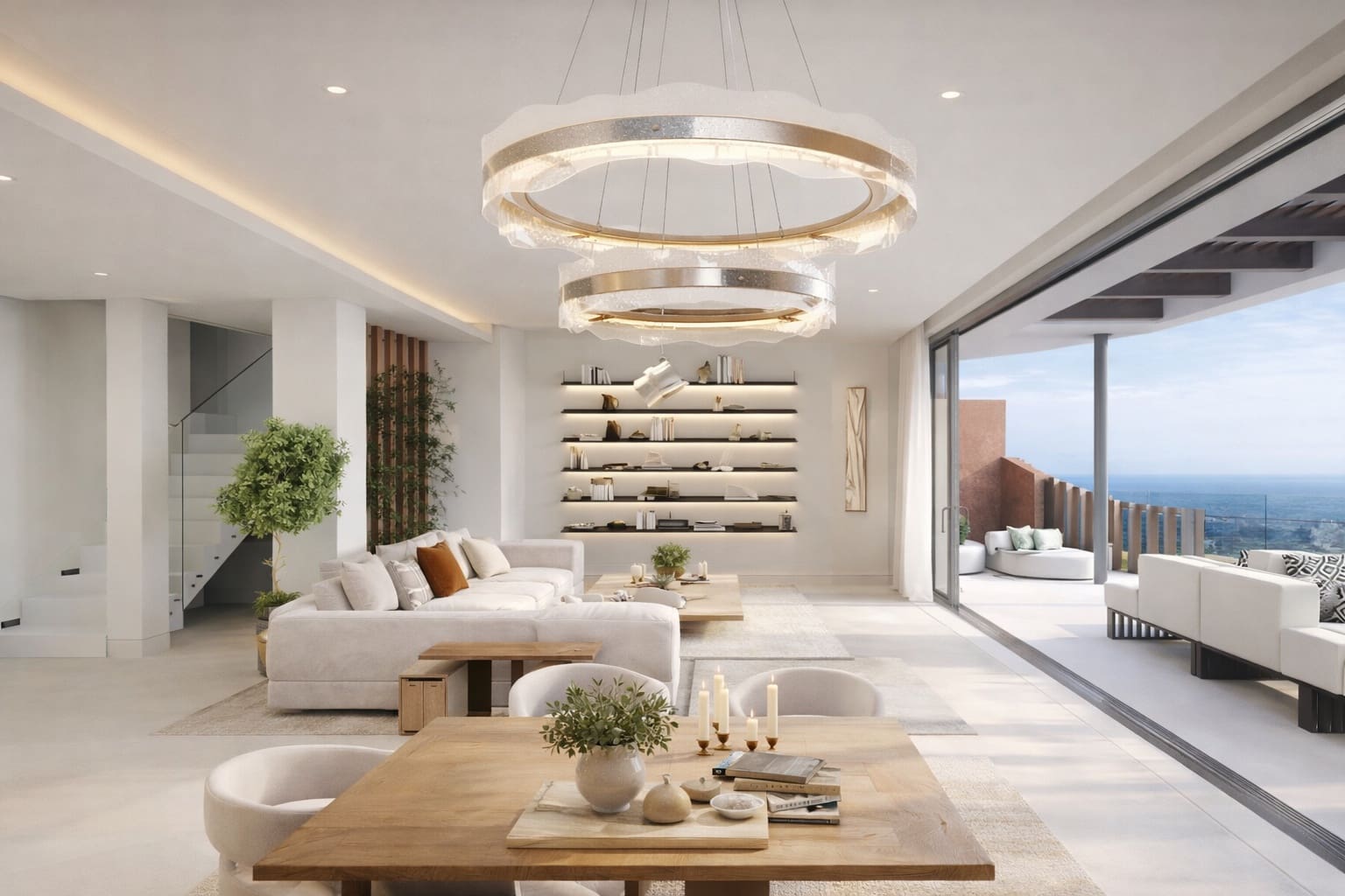 3 makuuhuone Huoneisto myytävänä paikassa Benahavis mukana uima-altaan - 2 245 000 € (Ref: 9543036)