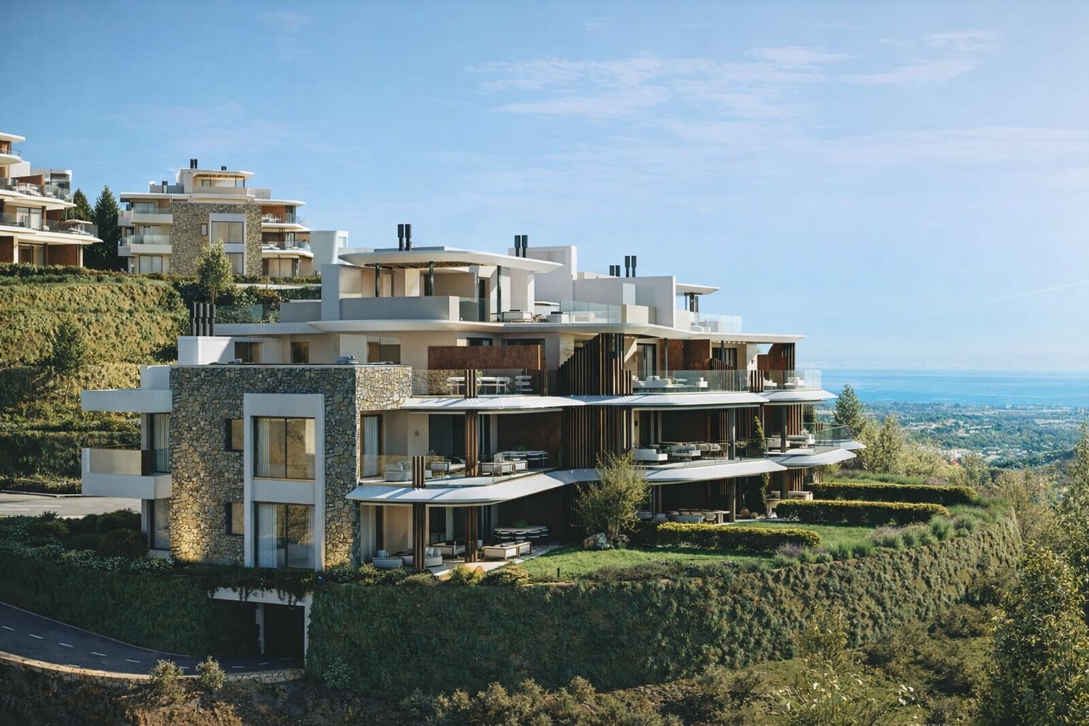 3 makuuhuone Huoneisto myytävänä paikassa Benahavis mukana uima-altaan - 2 245 000 € (Ref: 9543036)